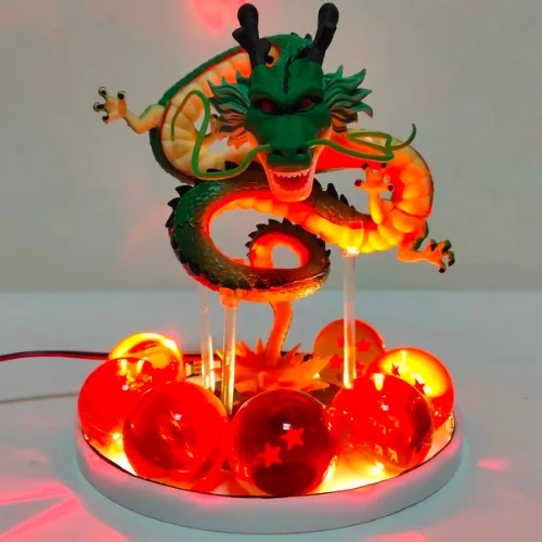 figura de shenlong con esferas del dragón con luces para comprar